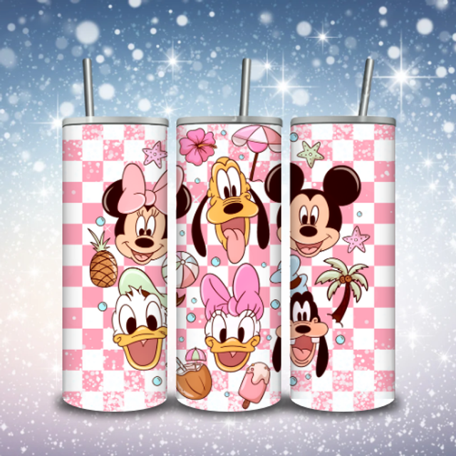 Tumbler Mickey et ses Amis Pastel