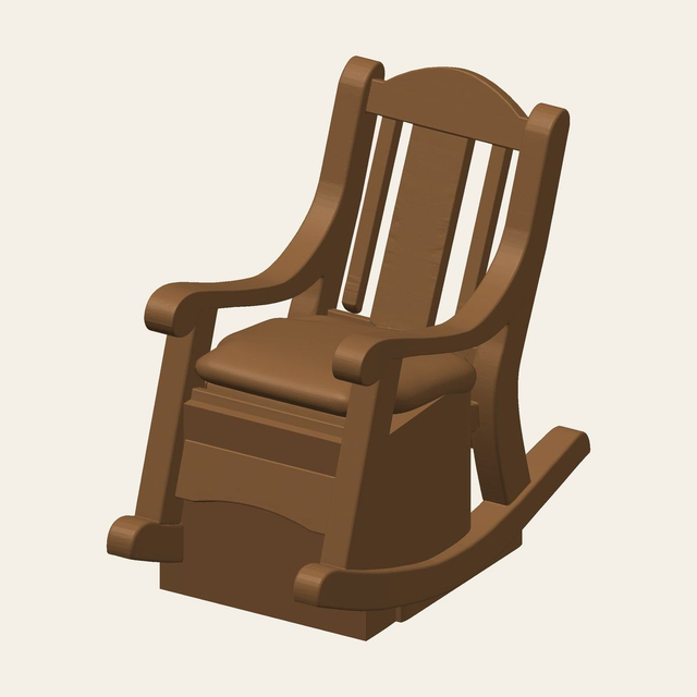 Rocking Chair Headset Stand