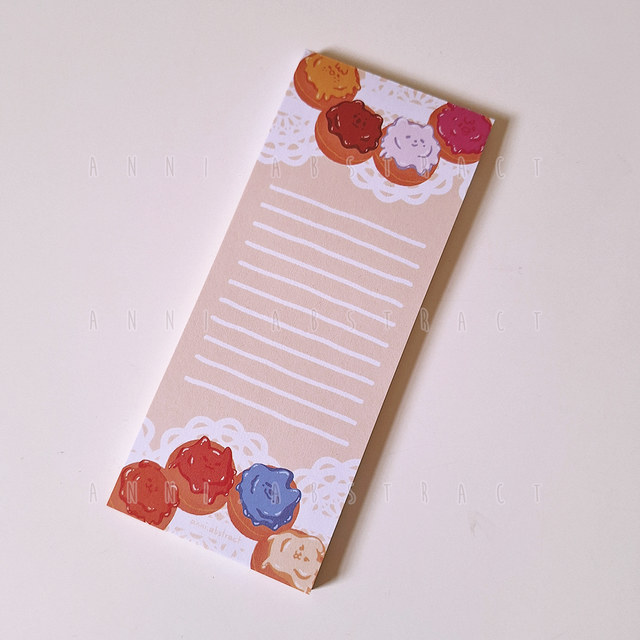 SKZ | MOCHI DONUT Notepad Ver. 2.0
