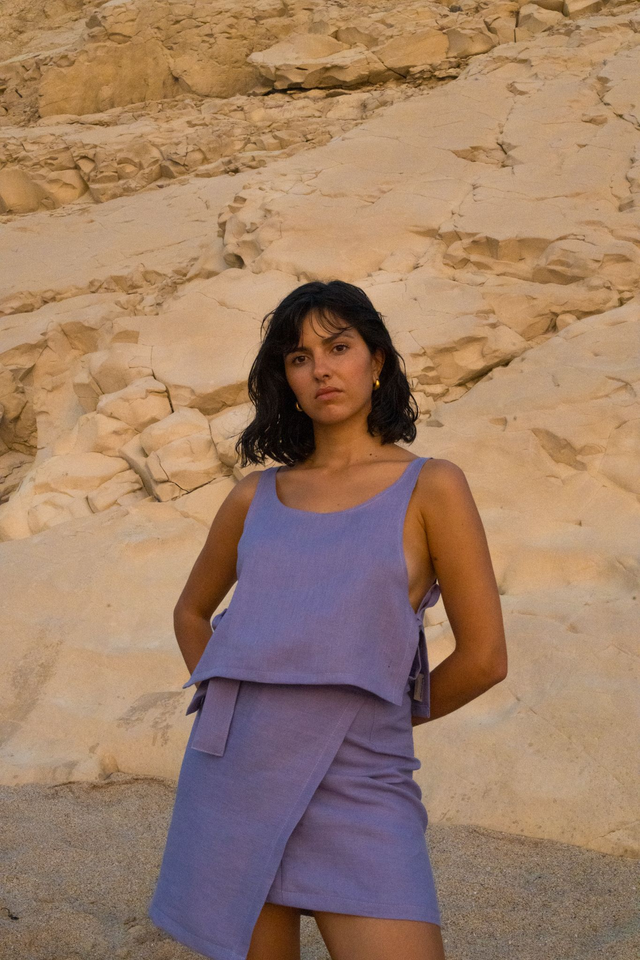 Top lin violet - Shell