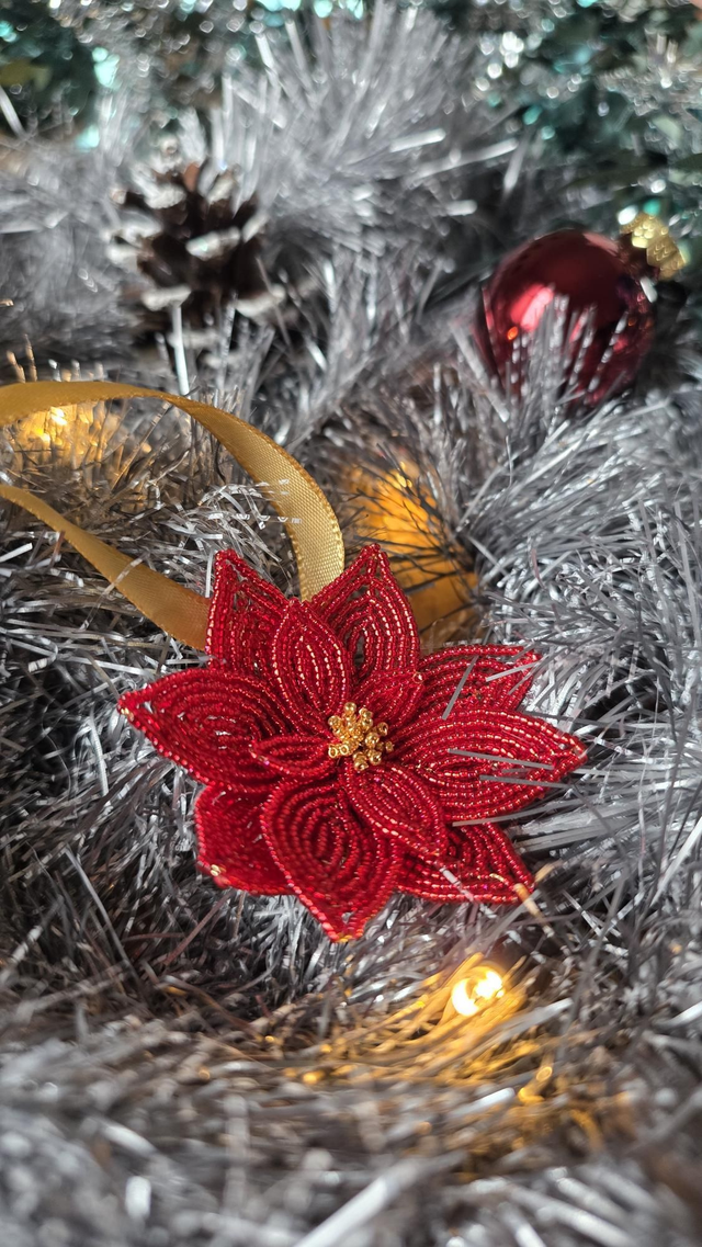 Suspension Poinsettia - Christmas Wish