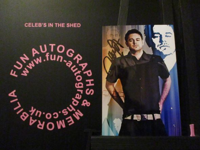 Danny Dyer Authentic Autographed 6x4 Pop Art Limited Edition (1)