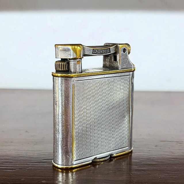 Alfred Dunhill “Unique” Lift Arm Petrol Lighter, Engine Turned – c.1924–1932