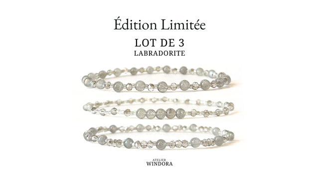 Bracelet | Labradorite - Collection 1 | Lot de 3