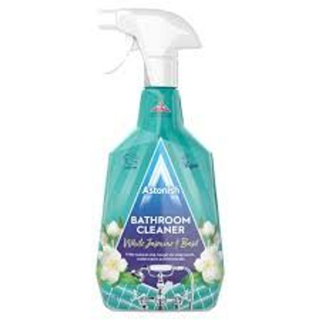 Astonish Bathroom Cleaner White Jasmine &amp; Basil 750ml