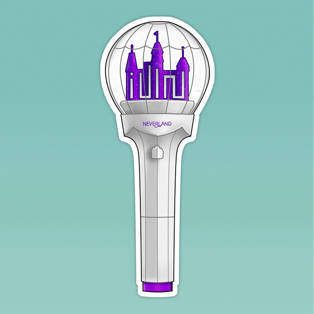 I-DLE Lightstick Sticker