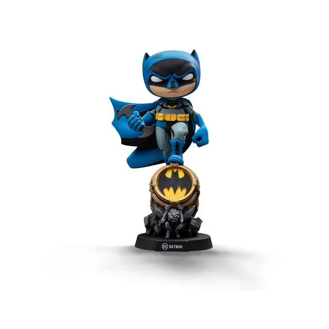 Iron Studios DC Batman On Bat-Signal (Blue Ver.) Minico Vinyl [OE]