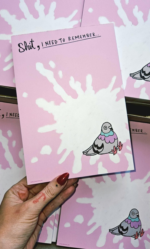 A5 Notizblock "Shit"