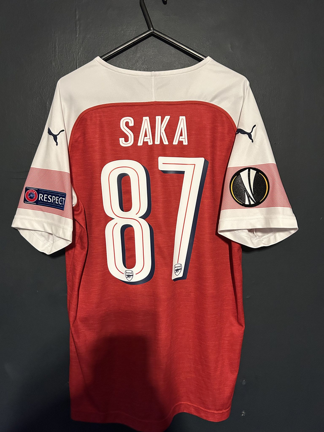 (M) Arsenal 2018-19 Home / SAKA 87 (debut)