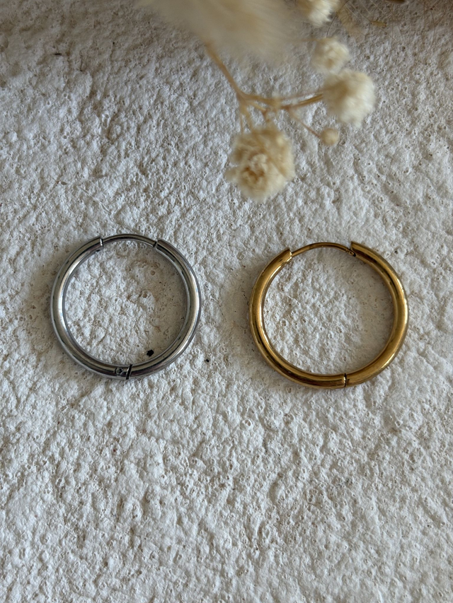 Créoles rondes - 20mm