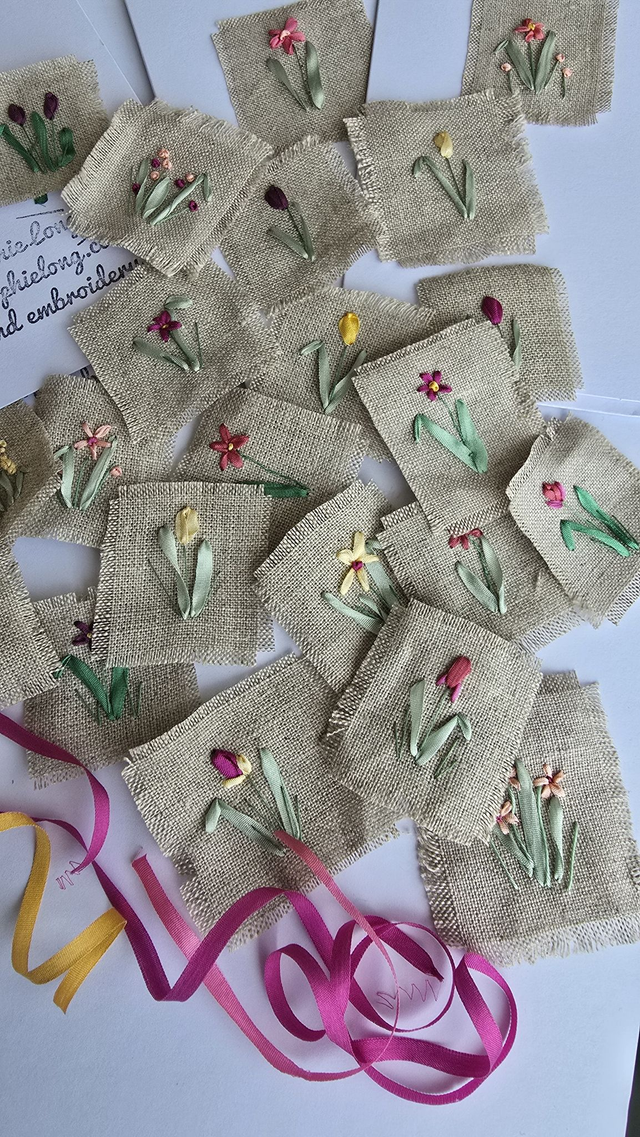 65 Embroidery Greeting Card Saturday 07 March 2026 10:00 to 15:00 Sophie Long