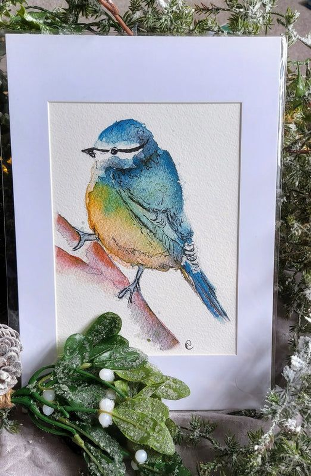 Blue Tit print   
