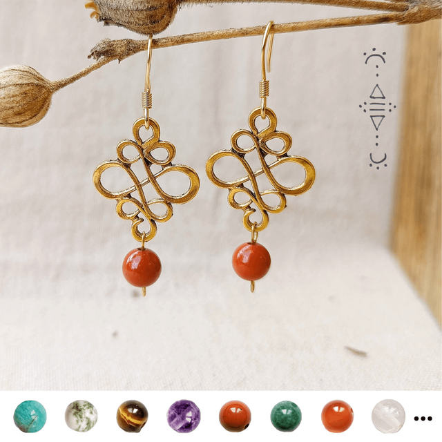 Boucle noeud en laiton