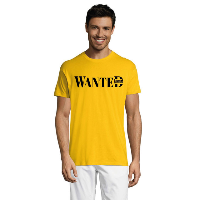 Tshirt Officiel WANTED version jaune