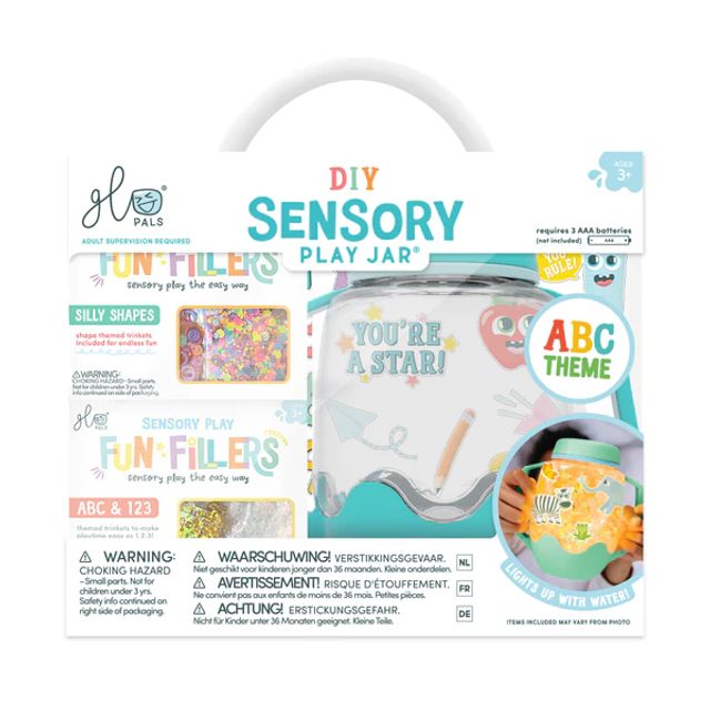 Coffret jarre sensorielle ABC - Glo Pals 