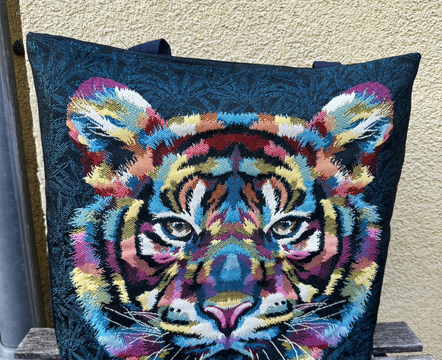 Grand sac tigre 