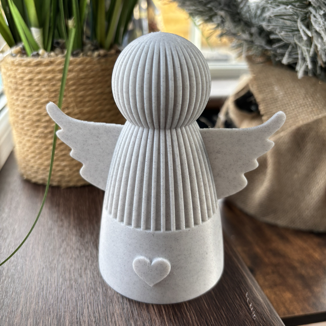 Stone Christmas Angel