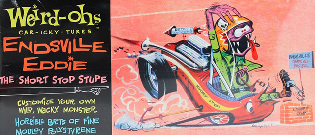Modelbouw - Weird-ohs Car-icky-tures Endsville Eddie