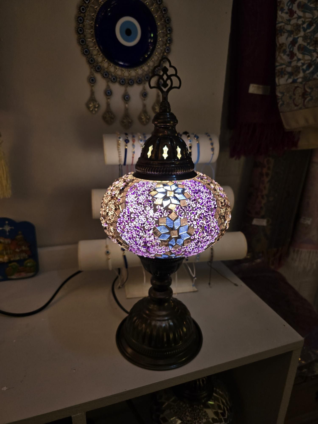 Large Mosaic Table Lamp