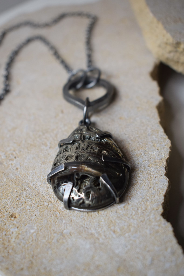 Collier Ammonite Pyritisée 