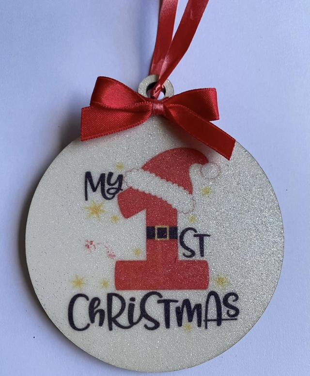 My 1st Christmas bauble