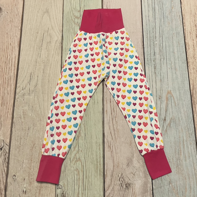 Checkerhose, Größe 92, Herzen