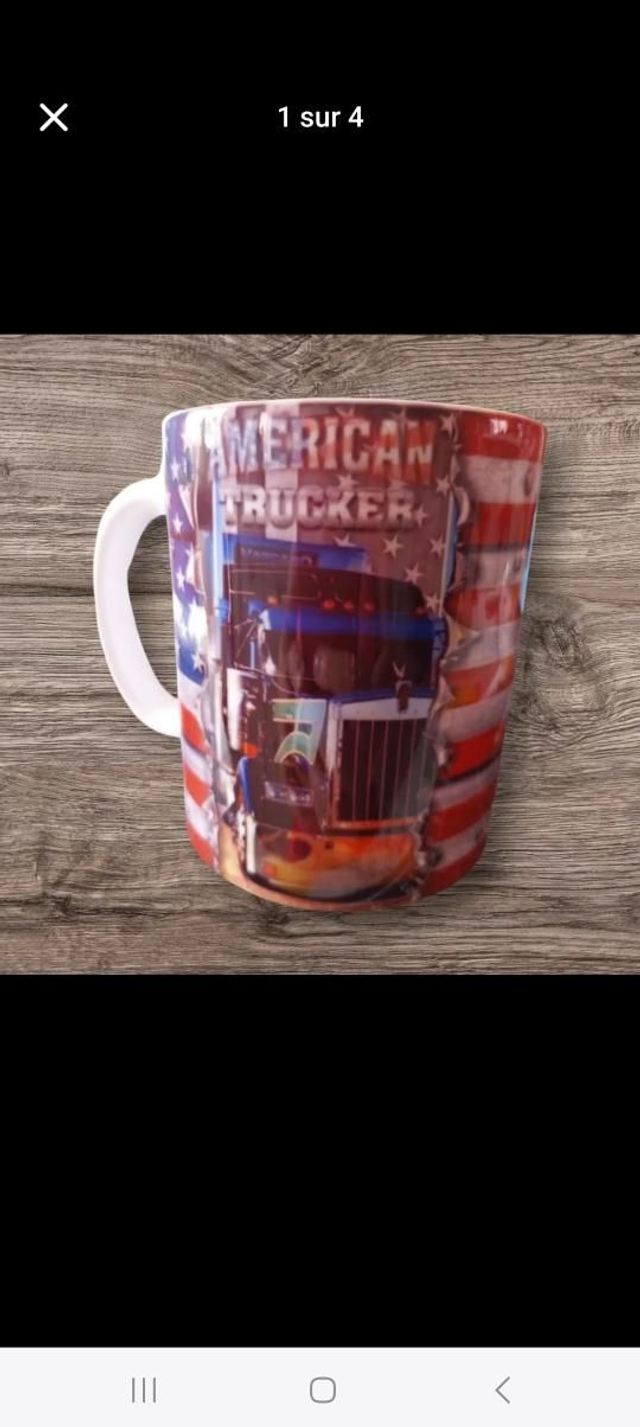Mug truck américain 