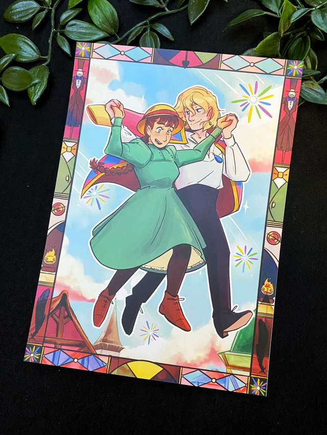 Howl's Moving Castle A5 Print