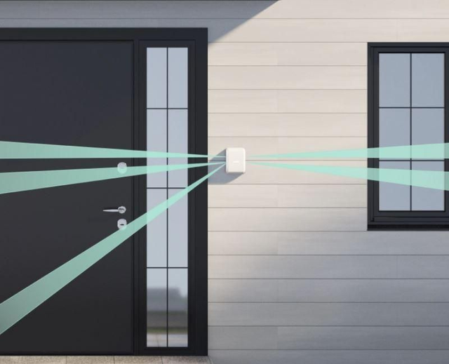 LE DETECTEUR RIDEAU EXTERIEUR / AJ-DUALCURTAINOUTDOOR-W