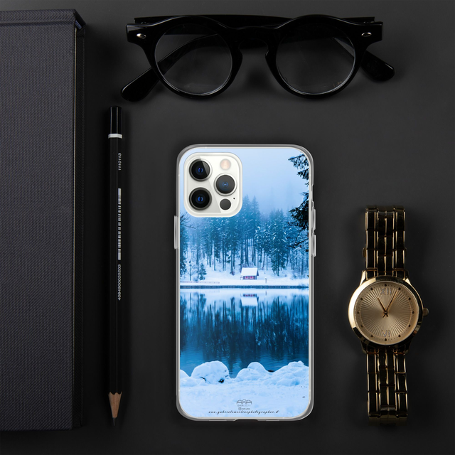  Cover per iPhone in silicone house magic winter 