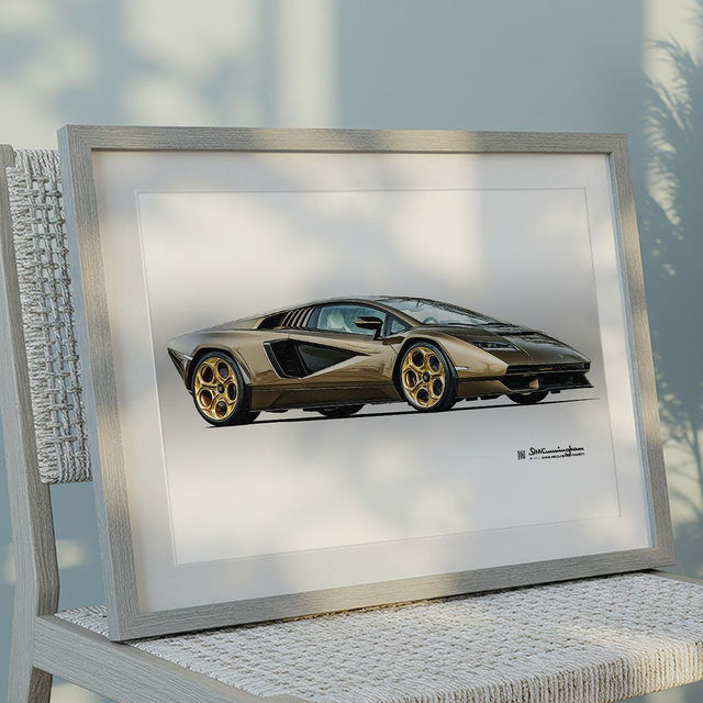 C260100 Lamborghini Countach LP800-4 2022