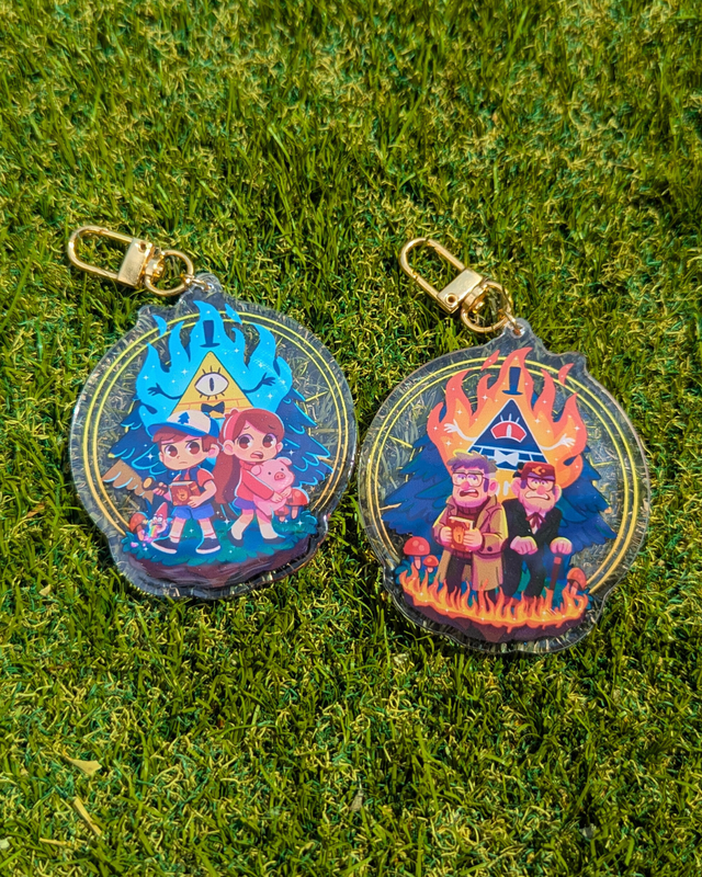 ACRYLIC CHARMS - Gravity Falls