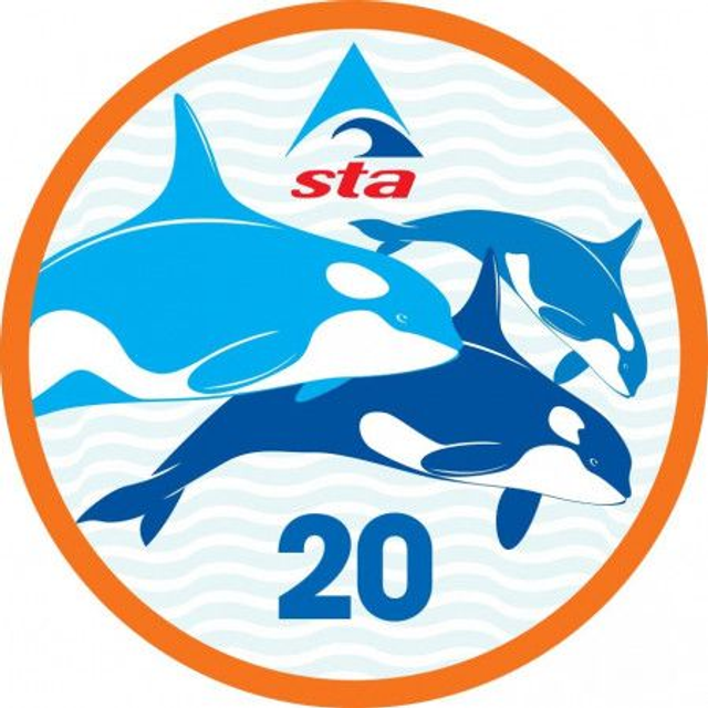 20 Metres - Certificate with Badge