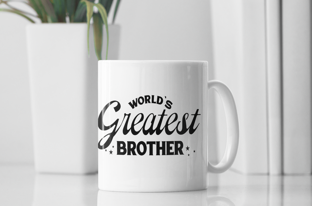 World's Greastest Brother Mug 