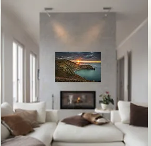 Tirage Fine Art  contre collé sur Dibond 3 mm avec attaches