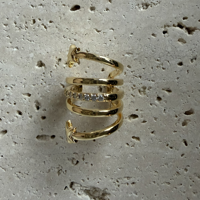 Earcuff goud