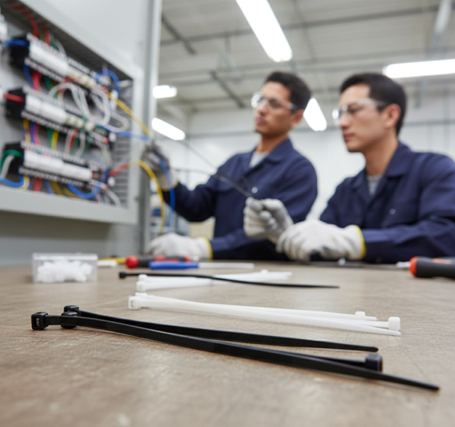 Stahovaci pasek cerny