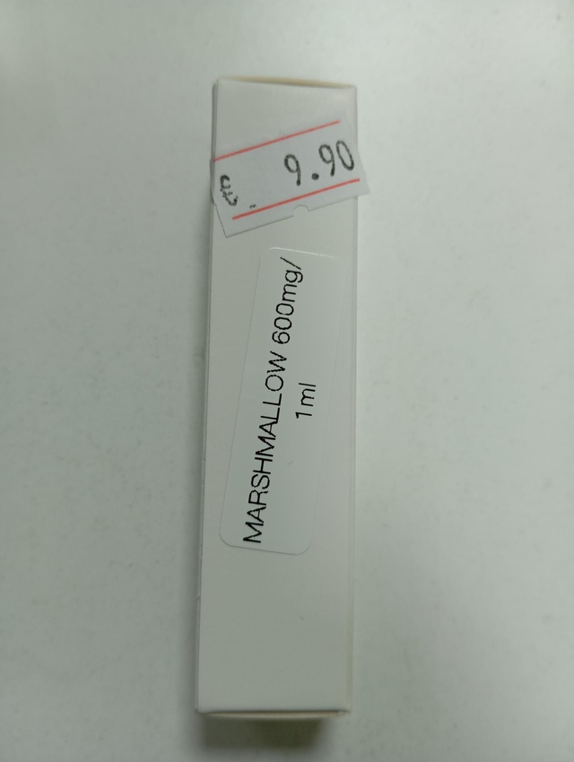 Marshmallow cartucho rosca 510 600mg/1ml
