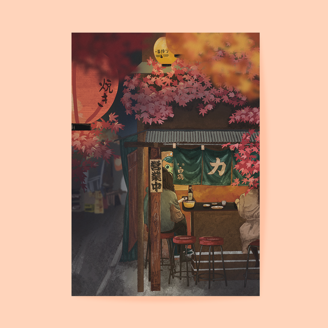 Ramen shop - affiche A5