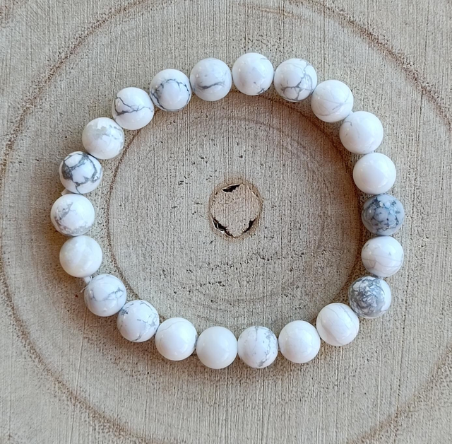 Howlite Blanche 