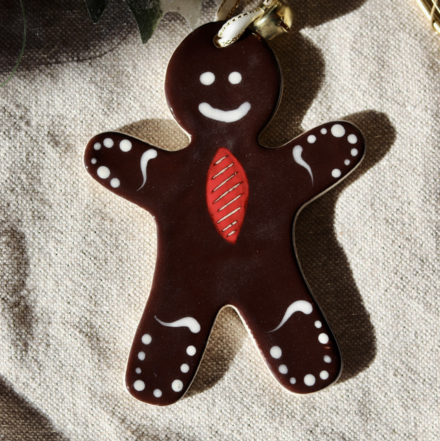 Bonhomme pain d’épices cravate