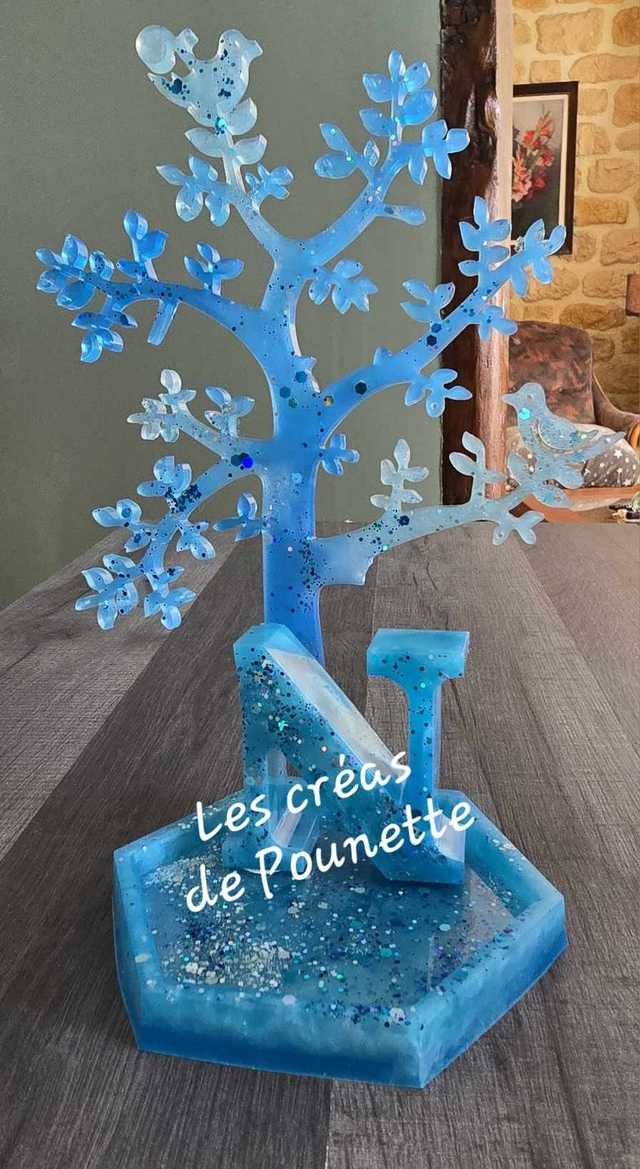 Porte bijoux initiale