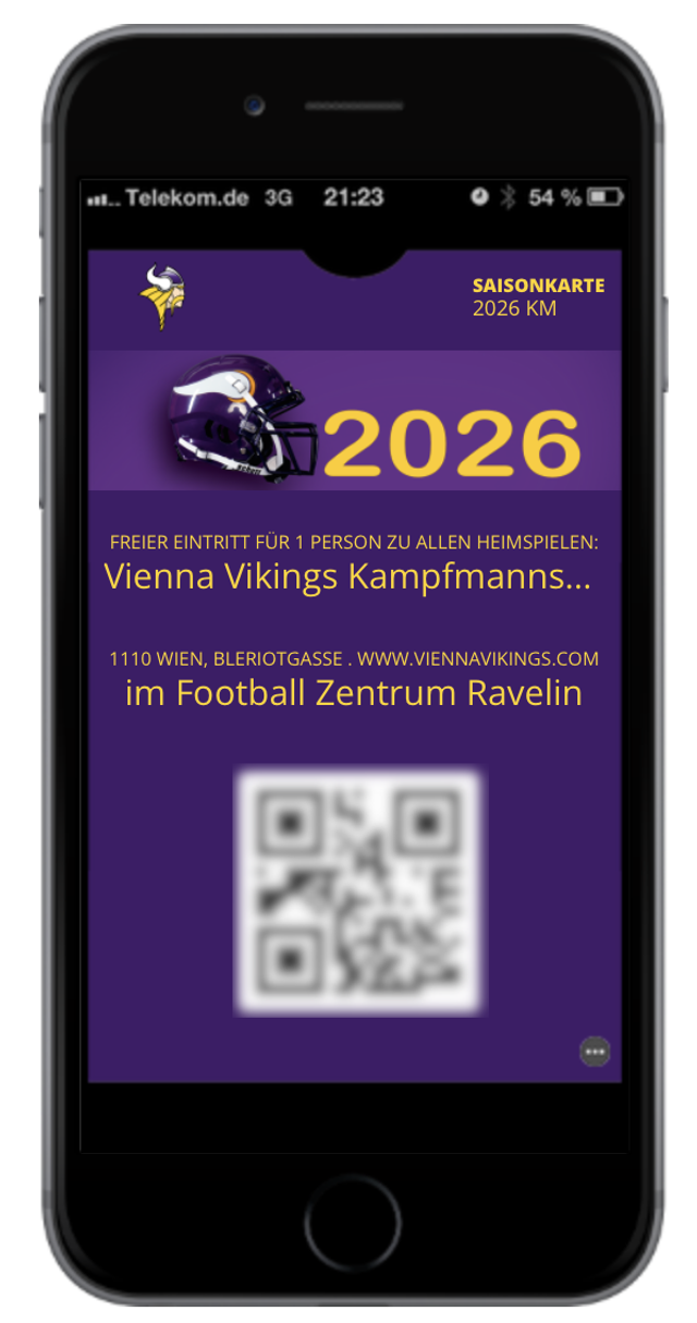 Saisonkarte 2026 Kampfmannschaft