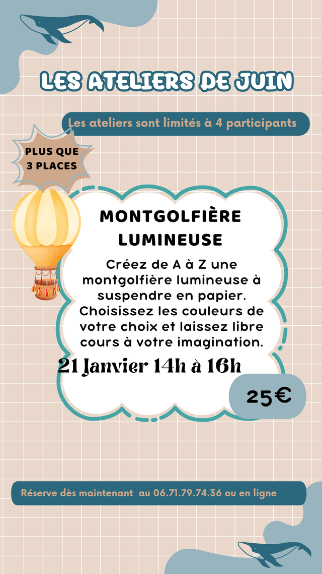 Atelier créatif - 21 Janvier 2026