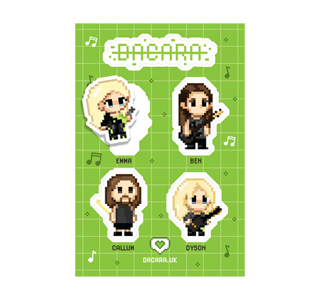 SPRITE STICKER SHEET