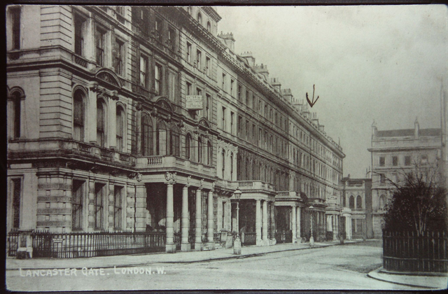 Lancaster Gate. London. W. Vintage Unbranded Posted Postcard - Our Ref A205