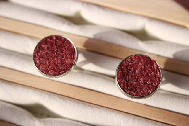 Boutons de Manchettes - RougePoisson