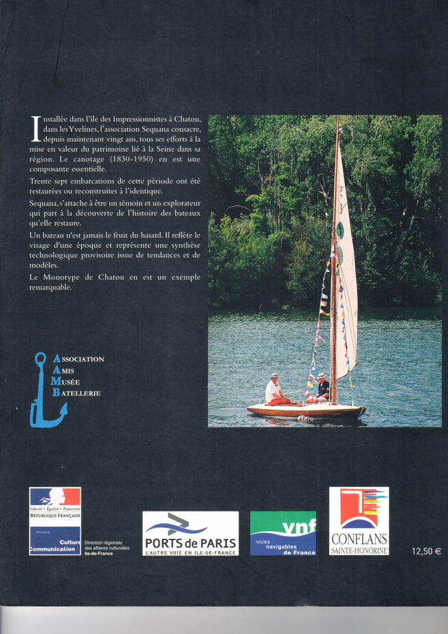 CM065 - Sur la Seine des Impressionnistes : Le Monotype de Chatou. (Les cahiers du musée de la batellerie)
