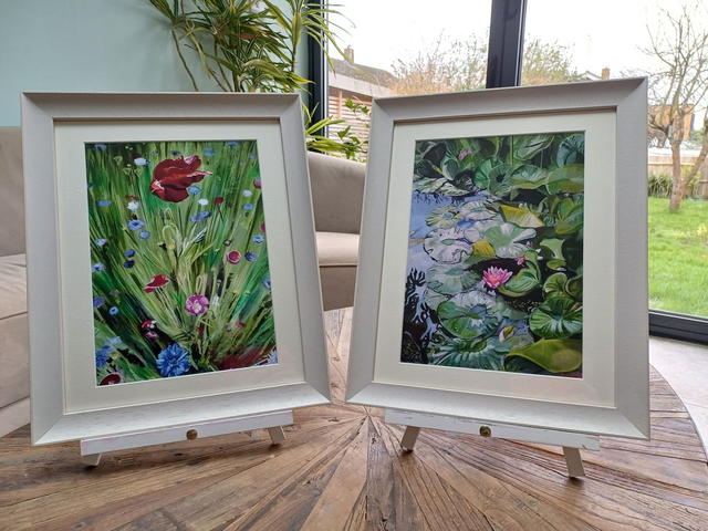 Framed A4 prints by Wraptious