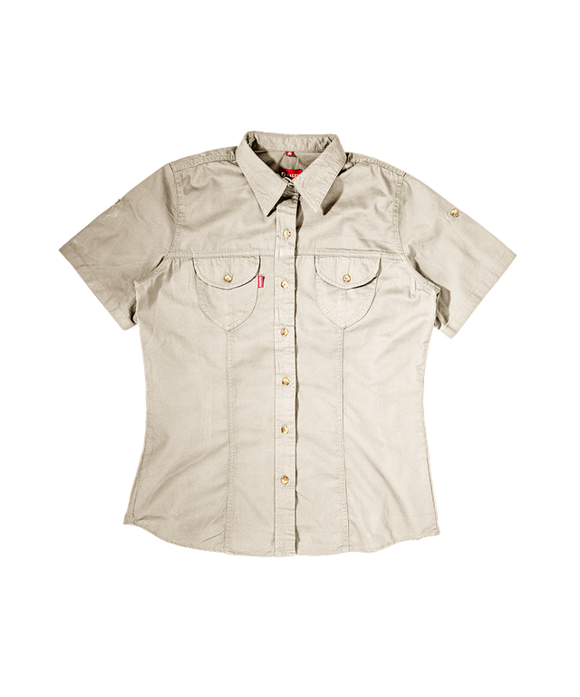 Chemise safari manches courtes